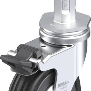 Blickle 595637 LRA-VPA 75K-FI-EL-FA-E02 Kółko skrętne z hamulcem Średnica koła: 75 mm Maksymalne obciążenie: 45 kg 1 szt Blickle 595637 LRA-VPA 75K-FI-EL-FA-E02 Kółko skrętne z hamulcem Średnica koła: 75 mm Maksymalne obciążenie: 45 kg 1 szt