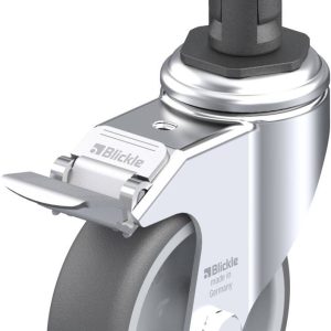 Blickle 848765 LKRA-PATH 101G-11-FI-ER13 Kółko skrętne z hamulcem Średnica koła: 100 mm Maksymalne obciążenie: 120 kg 1