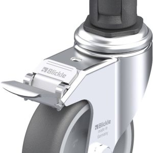 Blickle 848767 LKRA-PATH 101G-11-FI-ER15 Kółko skrętne z hamulcem Średnica koła: 100 mm Maksymalne obciążenie: 120 kg 1