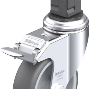 Blickle 848771 LKRA-PATH 101G-11-FI-EV15 Kółko skrętne z hamulcem Średnica koła: 100 mm Maksymalne obciążenie: 120 kg 1