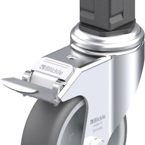 Blickle 848772 LKRA-PATH 101G-11-FI-EV17 Kółko skrętne z hamulcem Średnica koła: 100 mm Maksymalne obciążenie: 120 kg 1