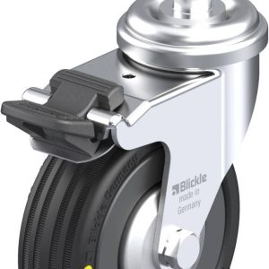 Blickle 751173 LRA-VPA 75K-FI-EL-FA-ES Kółko skrętne z hamulcem Średnica koła: 75 mm Maksymalne obciążenie: 45 kg 1 szt. Blickle 751173 LRA-VPA 75K-FI-EL-FA-ES Kółko skrętne z hamulcem Średnica koła: 75 mm Maksymalne obciążenie: 45 kg 1 szt.