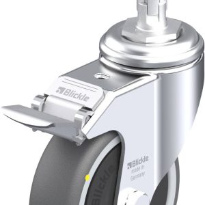 Blickle 848794 LKRA-PATH 101KF-11-FI-ELS-E11 Kółko skrętne z hamulcem Średnica koła: 100 mm Maksymalne obciążenie: 120 k