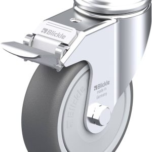 Blickle 754845 LKRA-PATH 101KF-11-FI Kółko skrętne z hamulcem Średnica koła: 100 mm Maksymalne obciążenie: 120 kg 1 szt. Blickle 754845 LKRA-PATH 101KF-11-FI Kółko skrętne z hamulcem Średnica koła: 100 mm Maksymalne obciążenie: 120 kg 1 szt.