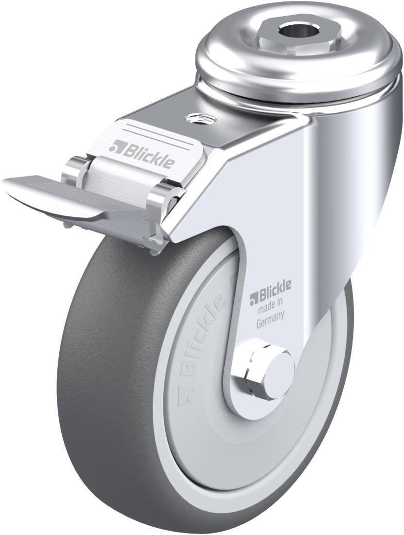Blickle 754845 LKRA-PATH 101KF-11-FI Kółko skrętne z hamulcem Średnica koła: 100 mm Maksymalne obciążenie: 120 kg 1 szt. - obrazek 1