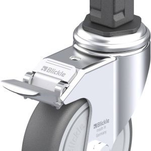 Blickle 848812 LKRA-PATH 101KF-11-FI-EV14 Kółko skrętne z hamulcem Średnica koła: 100 mm Maksymalne obciążenie: 120 kg 1