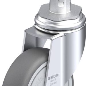 Blickle 848827 LKRA-PATH 101KF-11-E17 Kółko skrętne Średnica koła: 100 mm Maksymalne obciążenie: 120 kg 1 szt.