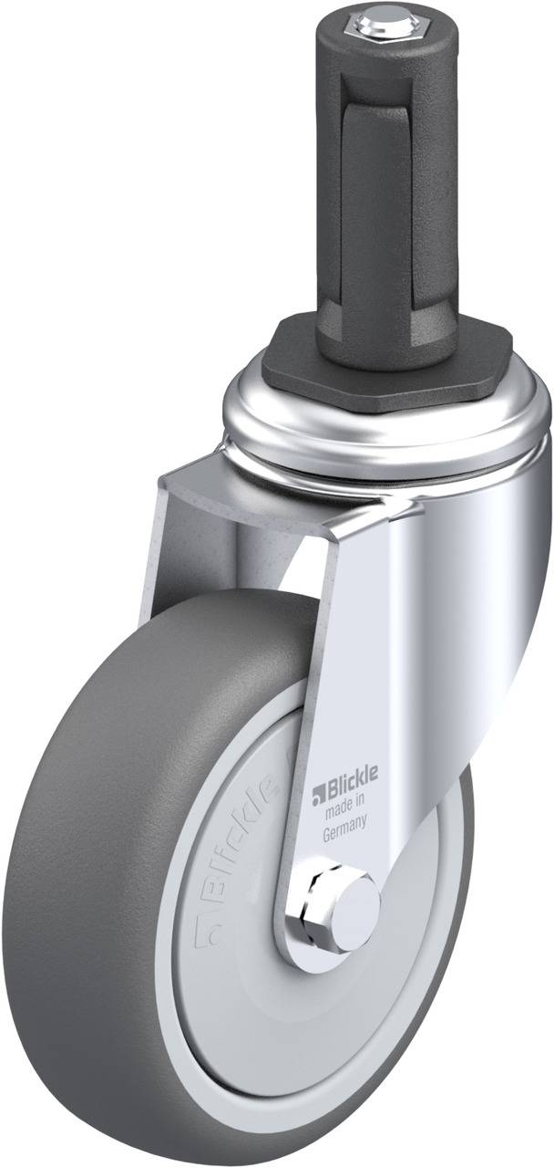 Blickle 848829 LKRA-PATH 101KF-11-ER13 Kółko skrętne Średnica koła: 100 mm Maksymalne obciążenie: 120 kg 1 szt. - obrazek 1