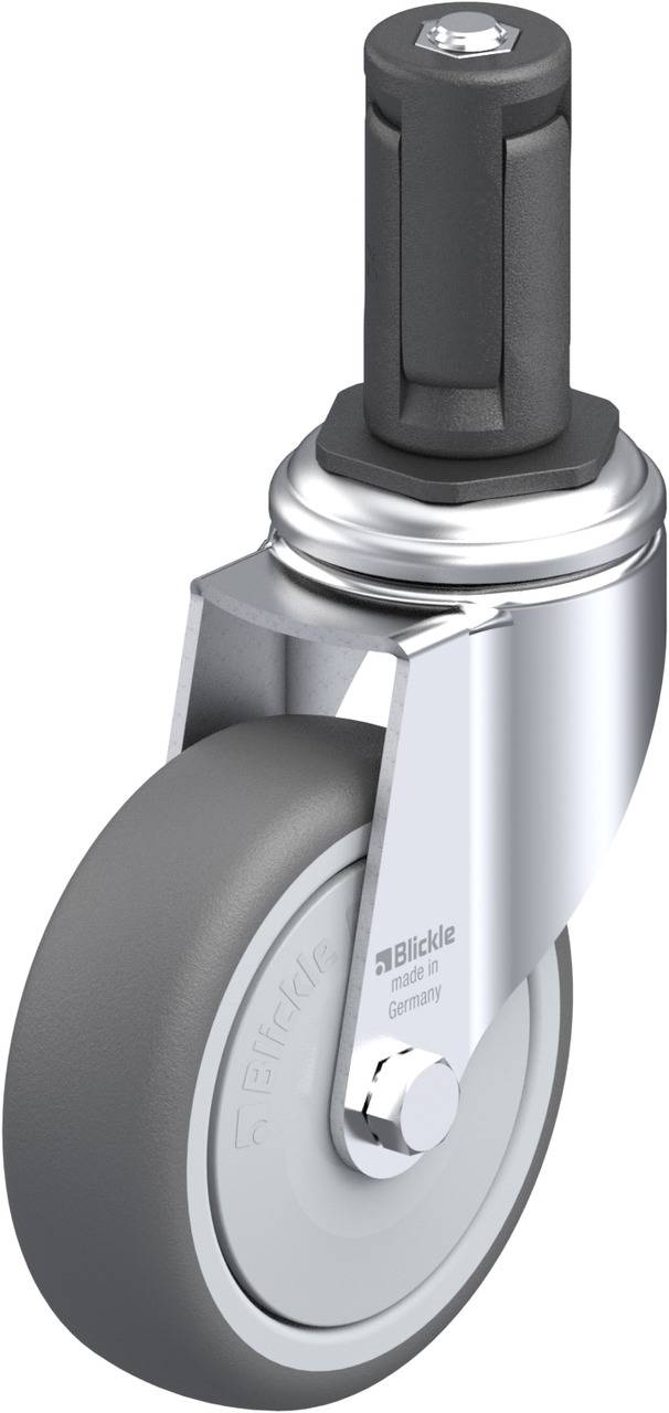 Blickle 848830 LKRA-PATH 101KF-11-ER14 Kółko skrętne Średnica koła: 100 mm Maksymalne obciążenie: 120 kg 1 szt. - obrazek 1