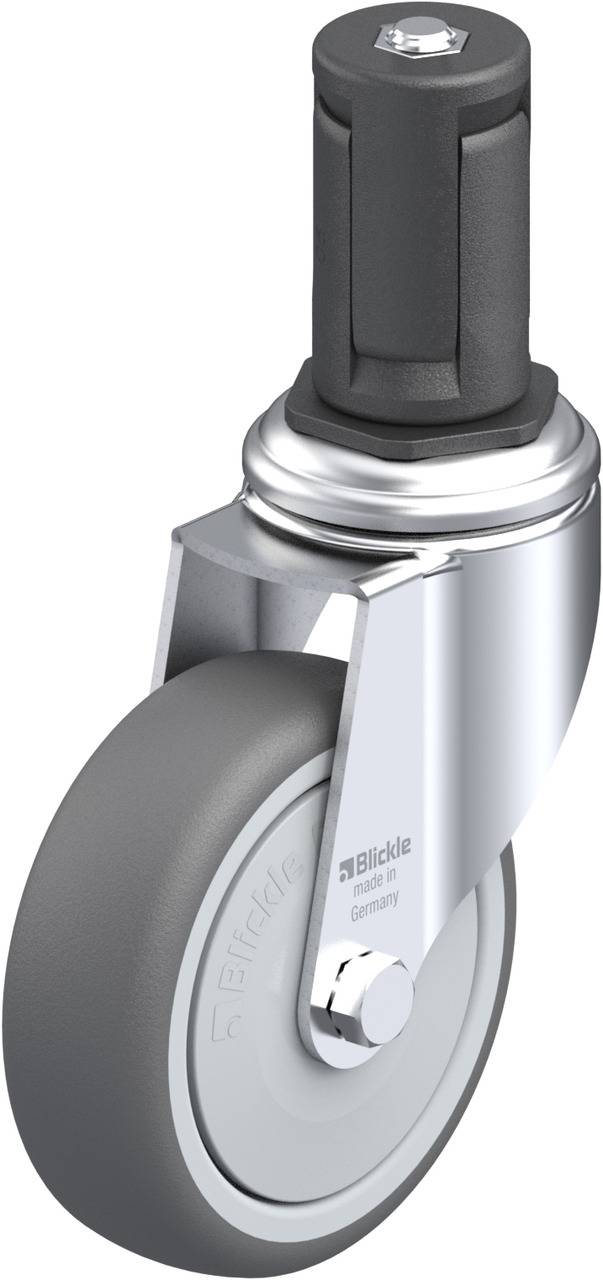 Blickle 848831 LKRA-PATH 101KF-11-ER15 Kółko skrętne Średnica koła: 100 mm Maksymalne obciążenie: 120 kg 1 szt. - obrazek 1