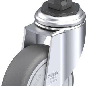 Blickle 848833 LKRA-PATH 101KF-11-EV13 Kółko skrętne Średnica koła: 100 mm Maksymalne obciążenie: 120 kg 1 szt.