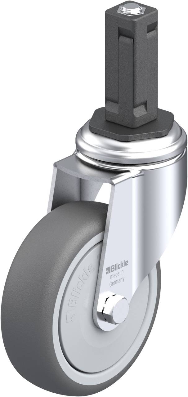 Blickle 848833 LKRA-PATH 101KF-11-EV13 Kółko skrętne Średnica koła: 100 mm Maksymalne obciążenie: 120 kg 1 szt. - obrazek 1
