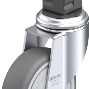Blickle 848836 LKRA-PATH 101KF-11-EV17 Kółko skrętne Średnica koła: 100 mm Maksymalne obciążenie: 120 kg 1 szt.
