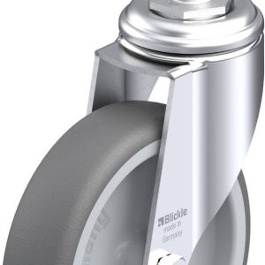 Blickle 848854 LKRA-PATH 126G-11-E11 Kółko skrętne Średnica koła: 125 mm Maksymalne obciążenie: 120 kg 1 szt.