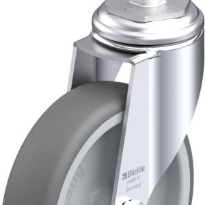 Blickle 848857 LKRA-PATH 126G-11-E14 Kółko skrętne Średnica koła: 125 mm Maksymalne obciążenie: 120 kg 1 szt.