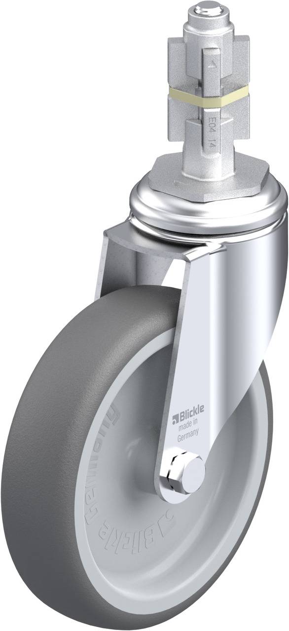 Blickle 848857 LKRA-PATH 126G-11-E14 Kółko skrętne Średnica koła: 125 mm Maksymalne obciążenie: 120 kg 1 szt. - obrazek 1