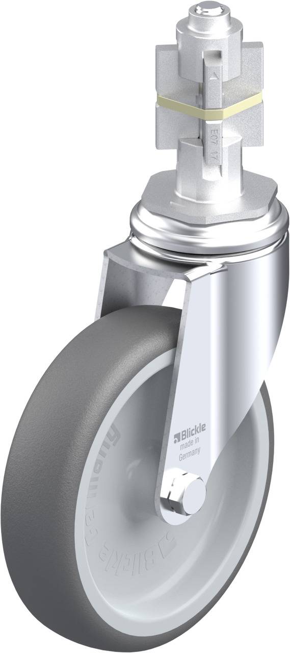 Blickle 848859 LKRA-PATH 126G-11-E17 Kółko skrętne Średnica koła: 125 mm Maksymalne obciążenie: 120 kg 1 szt. - obrazek 1