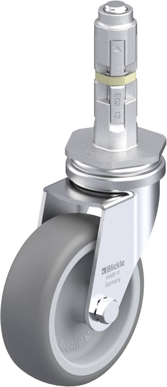 Blickle 636746 LRA-TPA 75G-E02 Kółko skrętne Średnica koła: 75 mm Maksymalne obciążenie: 75 kg 1 szt. - obrazek 1