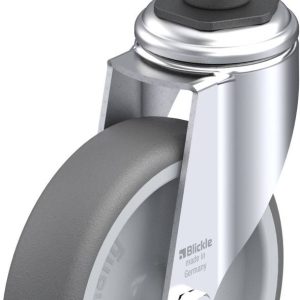 Blickle 848861 LKRA-PATH 126G-11-ER13 Kółko skrętne Średnica koła: 125 mm Maksymalne obciążenie: 120 kg 1 szt.