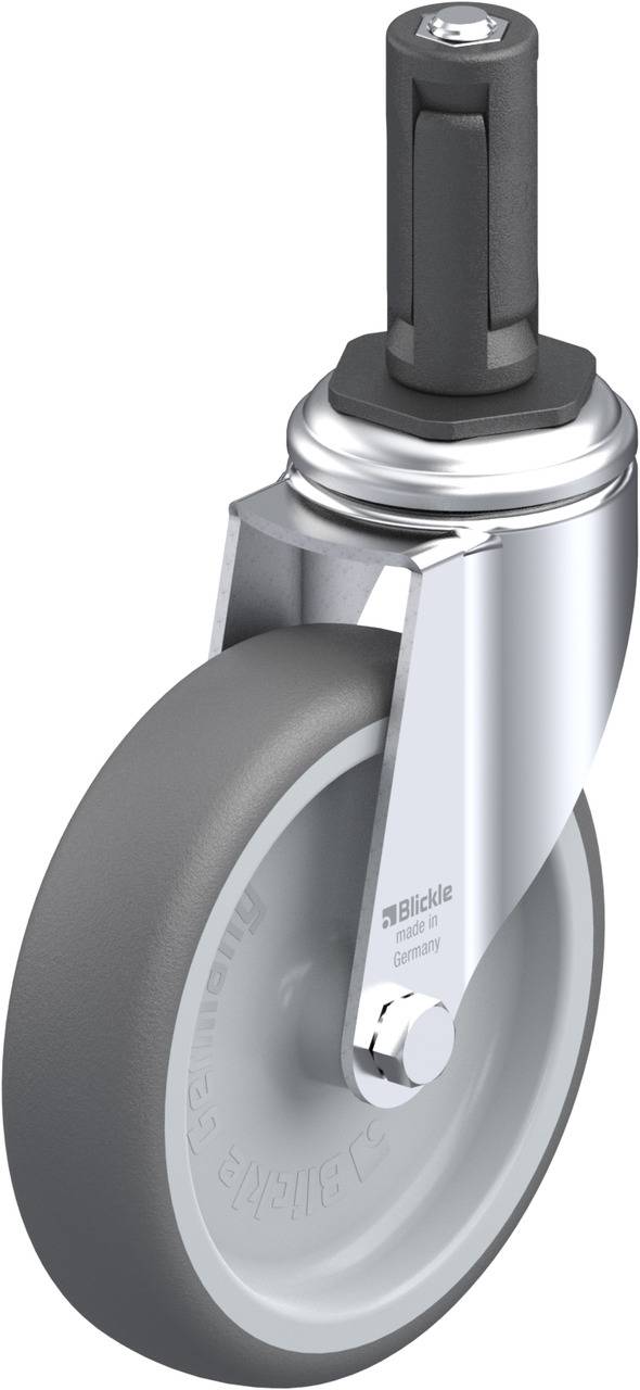 Blickle 848861 LKRA-PATH 126G-11-ER13 Kółko skrętne Średnica koła: 125 mm Maksymalne obciążenie: 120 kg 1 szt. - obrazek 1