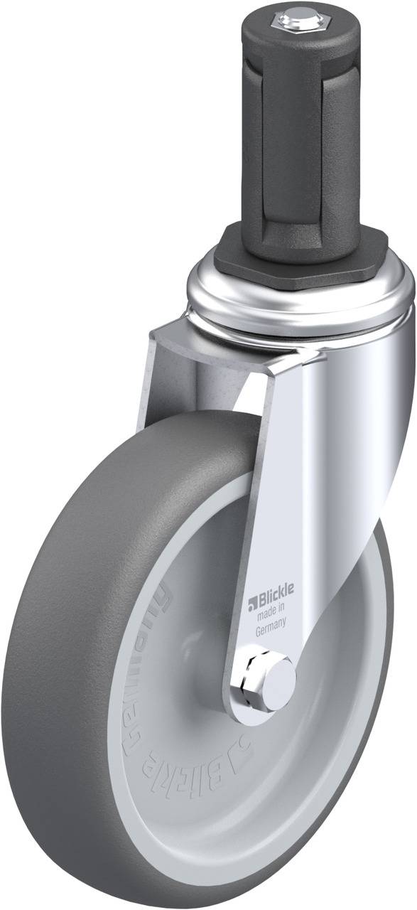 Blickle 848862 LKRA-PATH 126G-11-ER14 Kółko skrętne Średnica koła: 125 mm Maksymalne obciążenie: 120 kg 1 szt. - obrazek 1