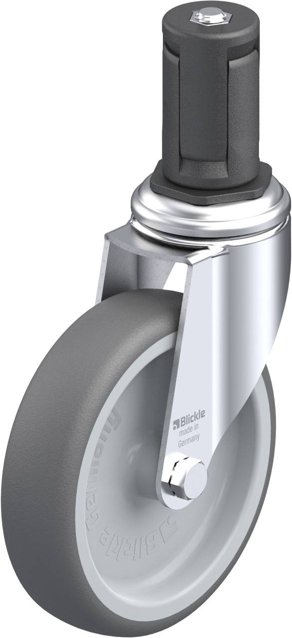 Blickle 848863 LKRA-PATH 126G-11-ER15 Kółko skrętne Średnica koła: 125 mm Maksymalne obciążenie: 120 kg 1 szt. - obrazek 1