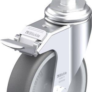 Blickle 848841 LKRA-PATH 126G-11-FI-E13 Kółko skrętne z hamulcem Średnica koła: 125 mm Maksymalne obciążenie: 120 kg 1 s