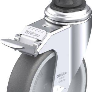 Blickle 848848 LKRA-PATH 126G-11-FI-ER15 Kółko skrętne z hamulcem Średnica koła: 125 mm Maksymalne obciążenie: 120 kg 1