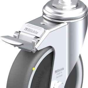 Blickle 848875 LKRA-PATH 126KF-11-FI-ELS-E11 Kółko skrętne z hamulcem Średnica koła: 125 mm Maksymalne obciążenie: 120 k