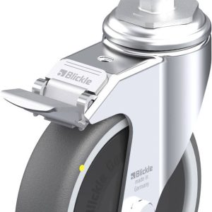 Blickle 848878 LKRA-PATH 126KF-11-FI-ELS-E14 Kółko skrętne z hamulcem Średnica koła: 125 mm Maksymalne obciążenie: 120 k