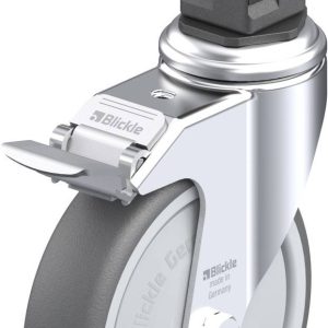 Blickle 848895 LKRA-PATH 126KF-11-FI-EV17 Kółko skrętne z hamulcem Średnica koła: 125 mm Maksymalne obciążenie: 120 kg 1