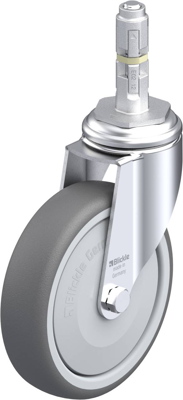 Blickle 848904 LKRA-PATH 126KF-11-E12 Kółko skrętne Średnica koła: 125 mm Maksymalne obciążenie: 120 kg 1 szt. - obrazek 1