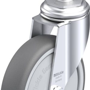 Blickle 848907 LKRA-PATH 126KF-11-E15 Kółko skrętne Średnica koła: 125 mm Maksymalne obciążenie: 120 kg 1 szt.