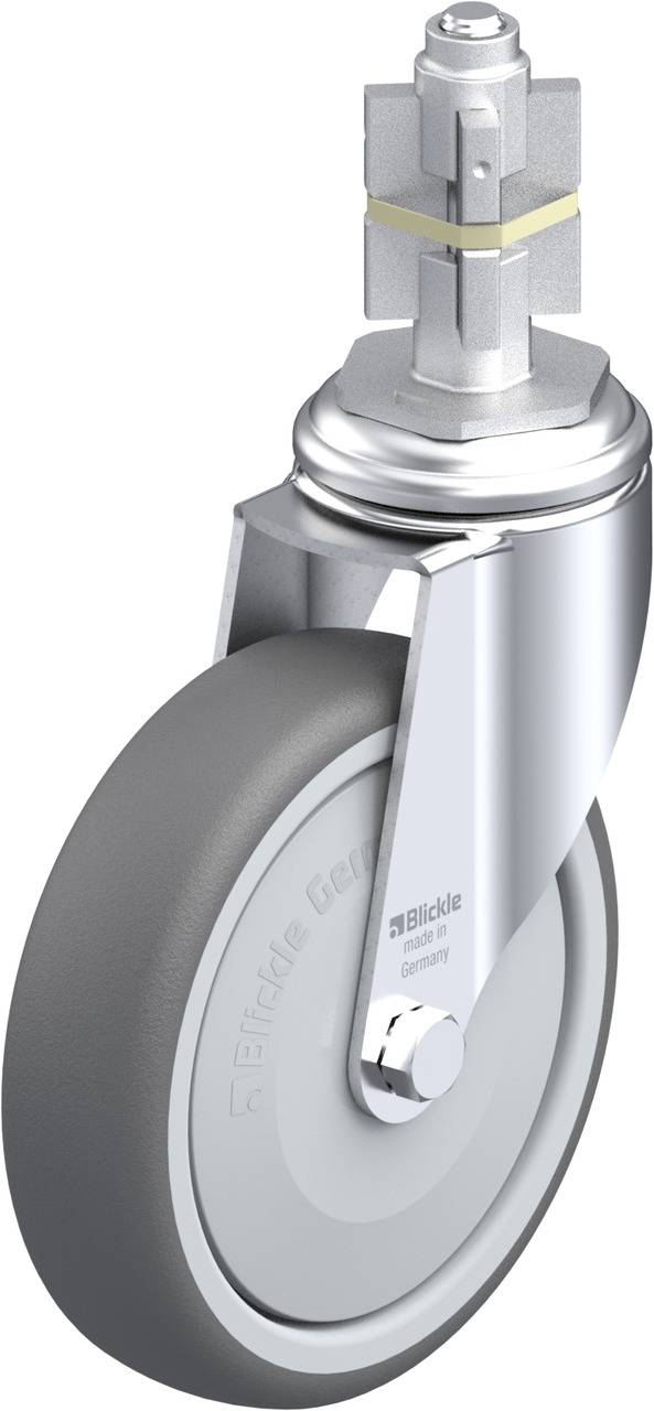 Blickle 848907 LKRA-PATH 126KF-11-E15 Kółko skrętne Średnica koła: 125 mm Maksymalne obciążenie: 120 kg 1 szt. - obrazek 1