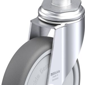 Blickle 848908 LKRA-PATH 126KF-11-E17 Kółko skrętne Średnica koła: 125 mm Maksymalne obciążenie: 120 kg 1 szt.