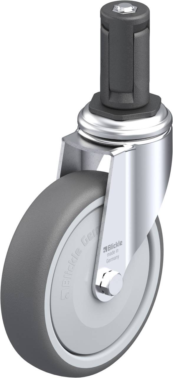 Blickle 848911 LKRA-PATH 126KF-11-ER14 Kółko skrętne Średnica koła: 125 mm Maksymalne obciążenie: 120 kg 1 szt. - obrazek 1
