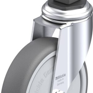 Blickle 848915 LKRA-PATH 126KF-11-EV14 Kółko skrętne Średnica koła: 125 mm Maksymalne obciążenie: 120 kg 1 szt.