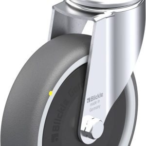 Blickle 848872 LKRA-PATH 126KF-ELS-GS12 Kółko skrętne Średnica koła: 125 mm Maksymalne obciążenie: 120 kg 1 szt.