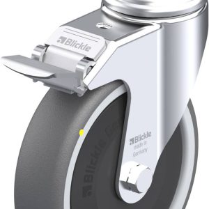 Blickle 848870 LKRA-PATH 126KF-FI-ELS-GS12 Kółko skrętne z hamulcem Średnica koła: 125 mm Maksymalne obciążenie: 120 kg