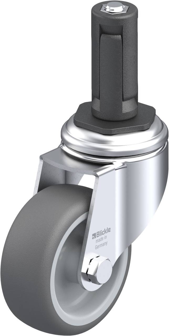 Blickle 848699 LKRA-PATH 80G-11-ER13 Kółko skrętne Średnica koła: 80 mm Maksymalne obciążenie: 120 kg 1 szt. - obrazek 1