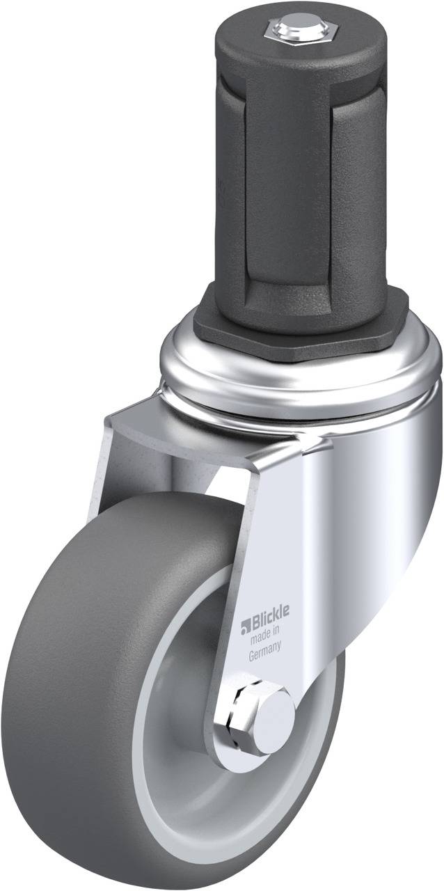 Blickle 848701 LKRA-PATH 80G-11-ER15 Kółko skrętne Średnica koła: 80 mm Maksymalne obciążenie: 120 kg 1 szt. - obrazek 1