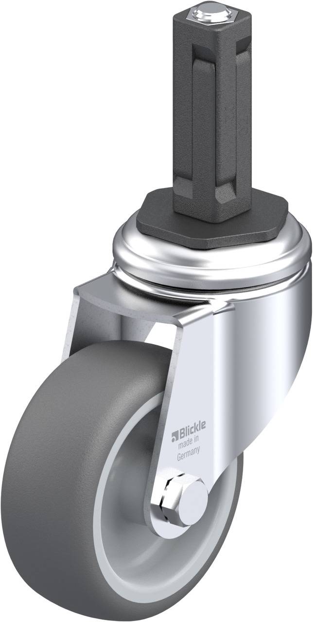 Blickle 848702 LKRA-PATH 80G-11-EV12 Kółko skrętne Średnica koła: 80 mm Maksymalne obciążenie: 120 kg 1 szt. - obrazek 1