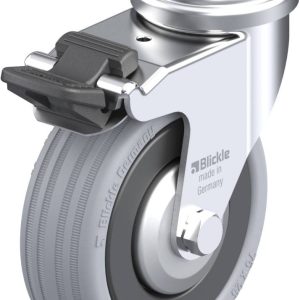 Blickle 225615 LRA-VPA 75K-FI-FA Kółko skrętne z hamulcem Średnica koła: 75 mm Maksymalne obciążenie: 60 kg 1 szt.