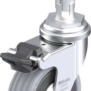 Blickle 322362 LRA-VPA 75K-FI-FA-E01 Kółko skrętne z hamulcem Średnica koła: 75 mm Maksymalne obciążenie: 60 kg 1 szt. Blickle 322362 LRA-VPA 75K-FI-FA-E01 Kółko skrętne z hamulcem Średnica koła: 75 mm Maksymalne obciążenie: 60 kg 1 szt.