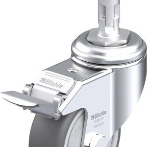 Blickle 848719 LKRA-PATH 80KF-11-FI-E11 Kółko skrętne z hamulcem Średnica koła: 80 mm Maksymalne obciążenie: 120 kg 1 sz Blickle 848719 LKRA-PATH 80KF-11-FI-E11 Kółko skrętne z hamulcem Średnica koła: 80 mm Maksymalne obciążenie: 120 kg 1 sz