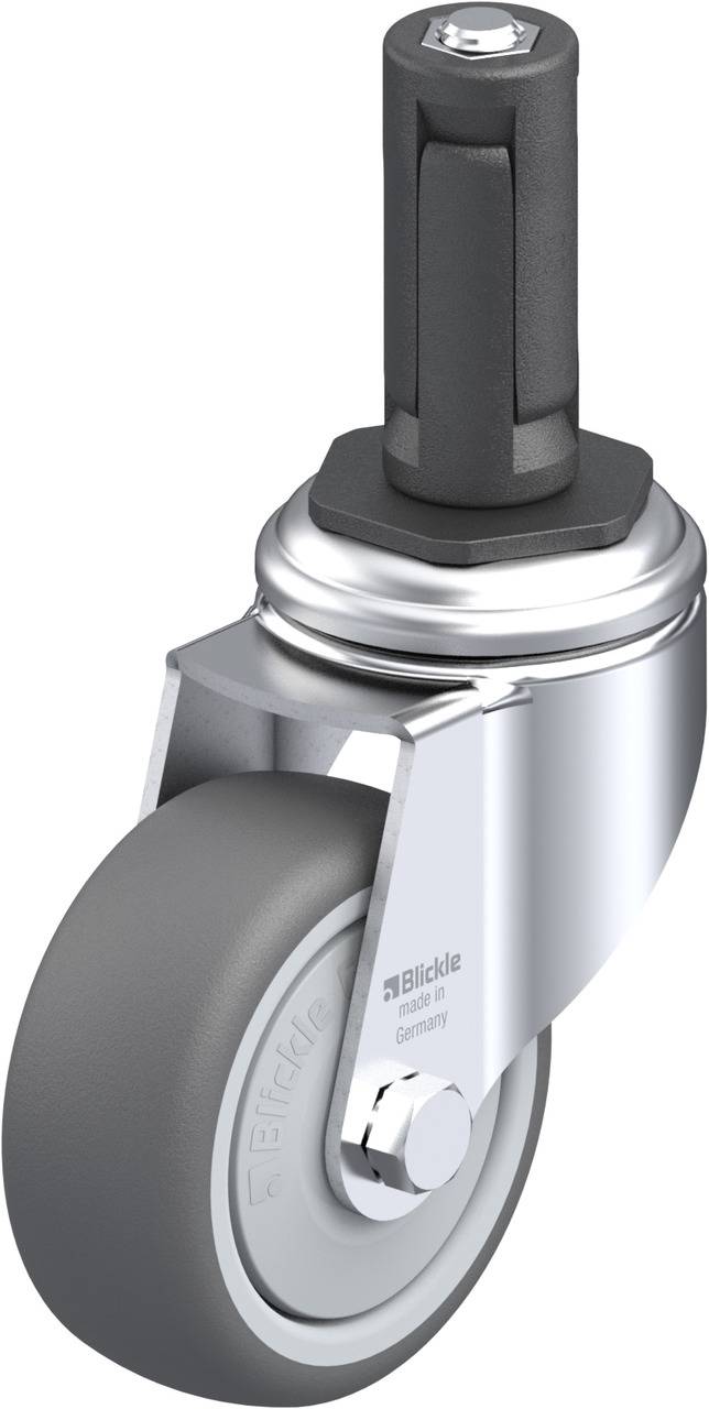 Blickle 848748 LKRA-PATH 80KF-11-ER13 Kółko skrętne Średnica koła: 80 mm Maksymalne obciążenie: 120 kg 1 szt. - obrazek 1