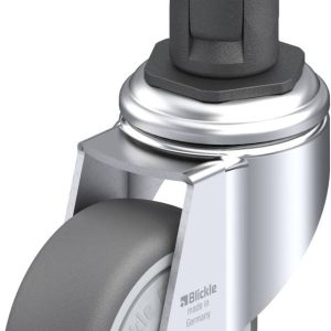 Blickle 848749 LKRA-PATH 80KF-11-ER14 Kółko skrętne Średnica koła: 80 mm Maksymalne obciążenie: 120 kg 1 szt.