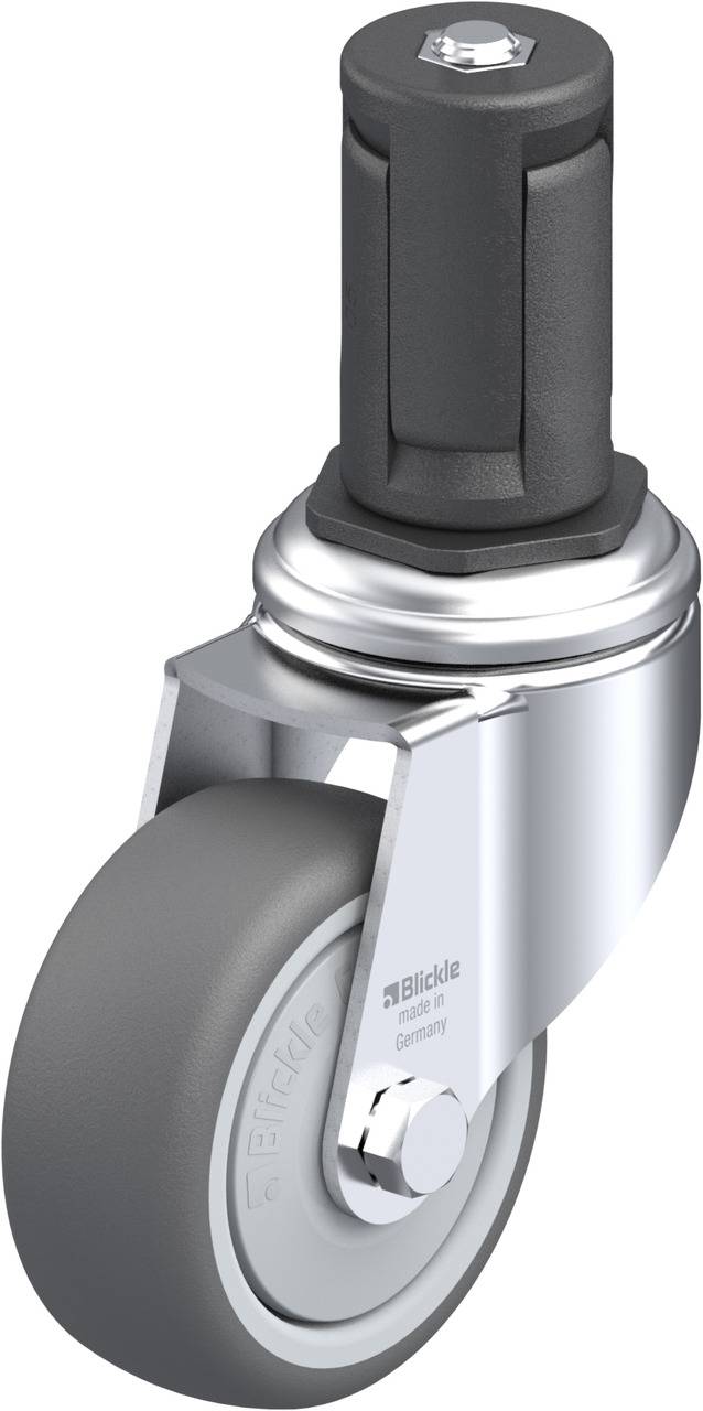 Blickle 848750 LKRA-PATH 80KF-11-ER15 Kółko skrętne Średnica koła: 80 mm Maksymalne obciążenie: 120 kg 1 szt. - obrazek 1