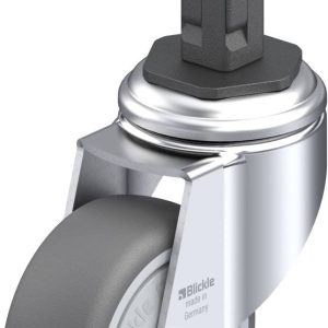 Blickle 848751 LKRA-PATH 80KF-11-EV12 Kółko skrętne Średnica koła: 80 mm Maksymalne obciążenie: 120 kg 1 szt.