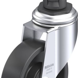 Blickle 849028 LKRA-POA 100K-11-ER14 Kółko skrętne Średnica koła: 100 mm Maksymalne obciążenie: 120 kg 1 szt.